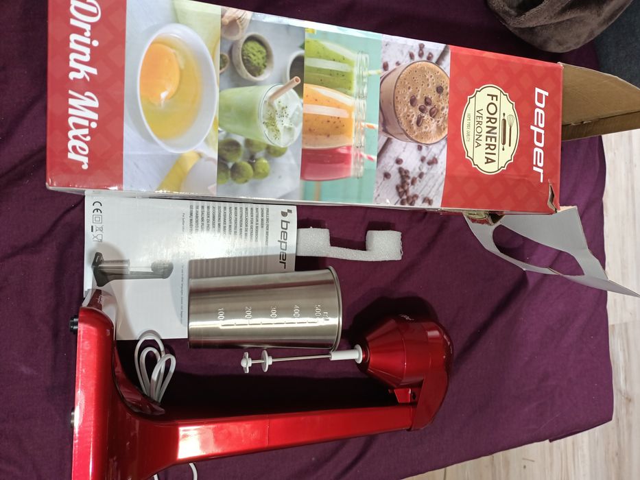 Drink Mixer BEPER także jako spieniacz i blender