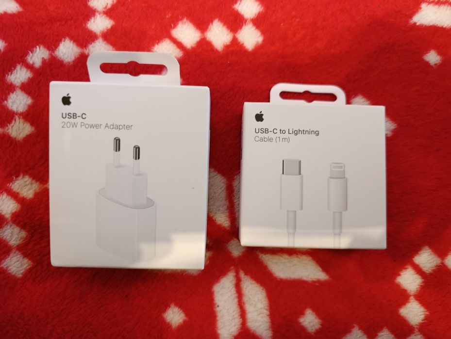 Oryginalna ładowarka + kabel Apple iPhone iPad USB C - 20W - Warszawa