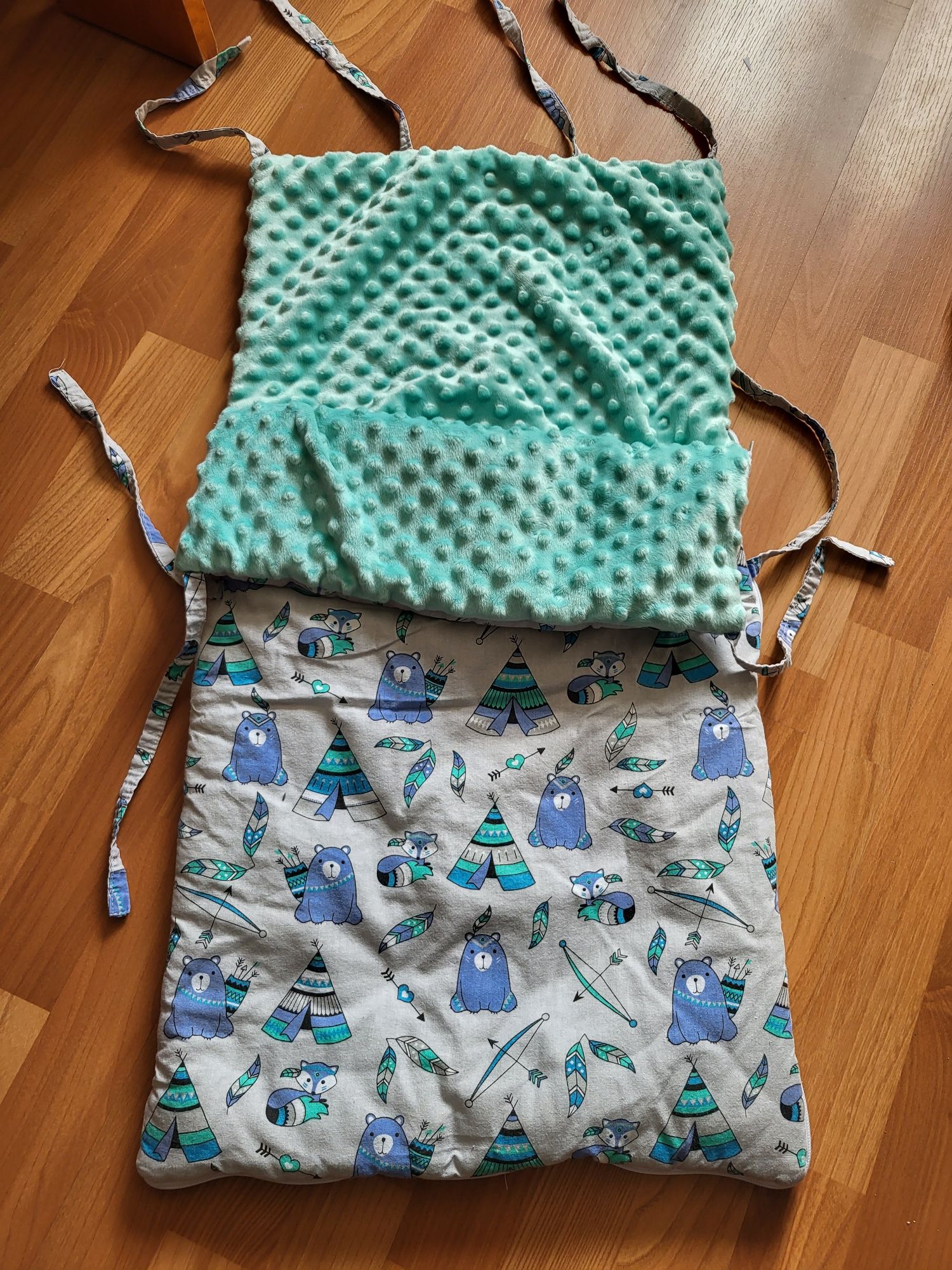 Śpiworek niemowlęcy, handmade 40x77cm.
