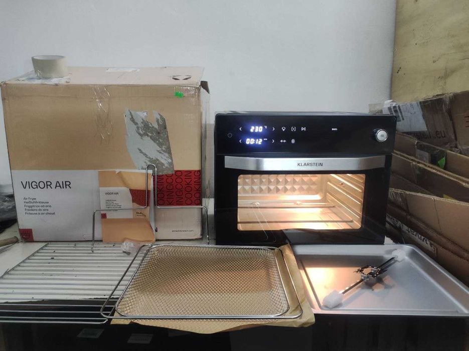 Аерофритюрниця аэрогриль мини духовка Аэрофритюр Klarstein Vigor Air