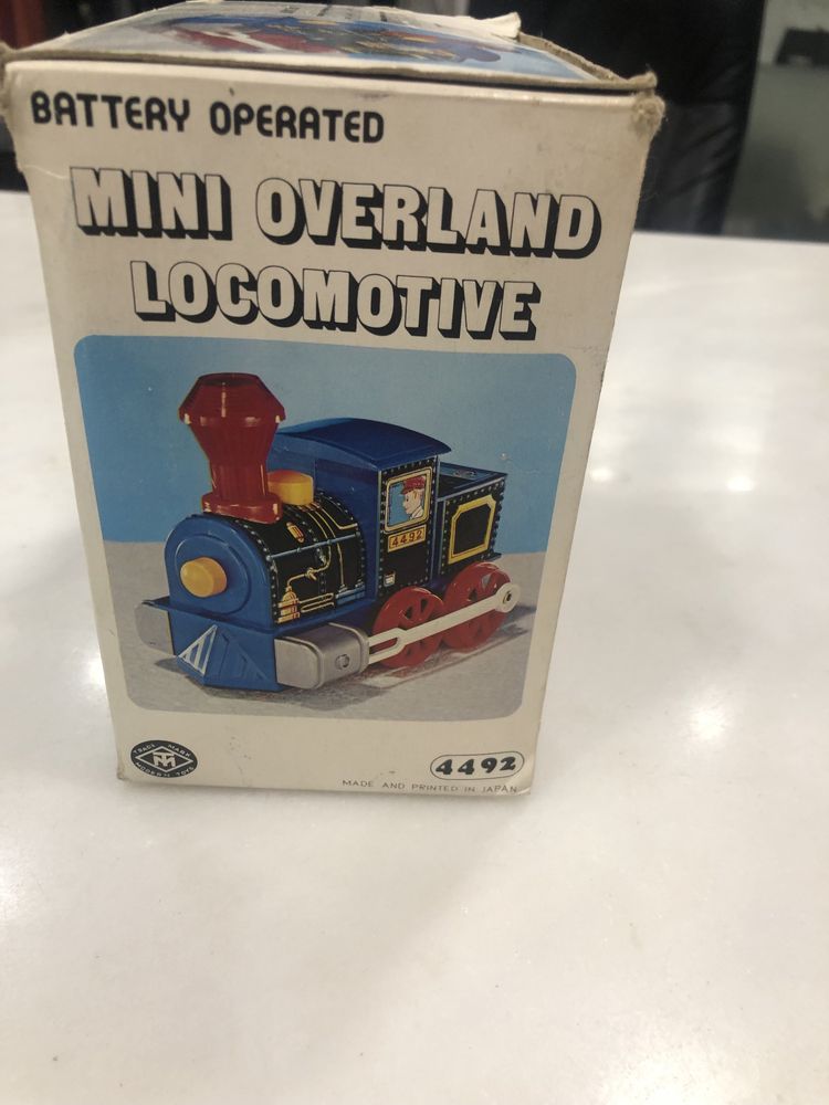 Brinquedo de coleccao- mini locomotiva