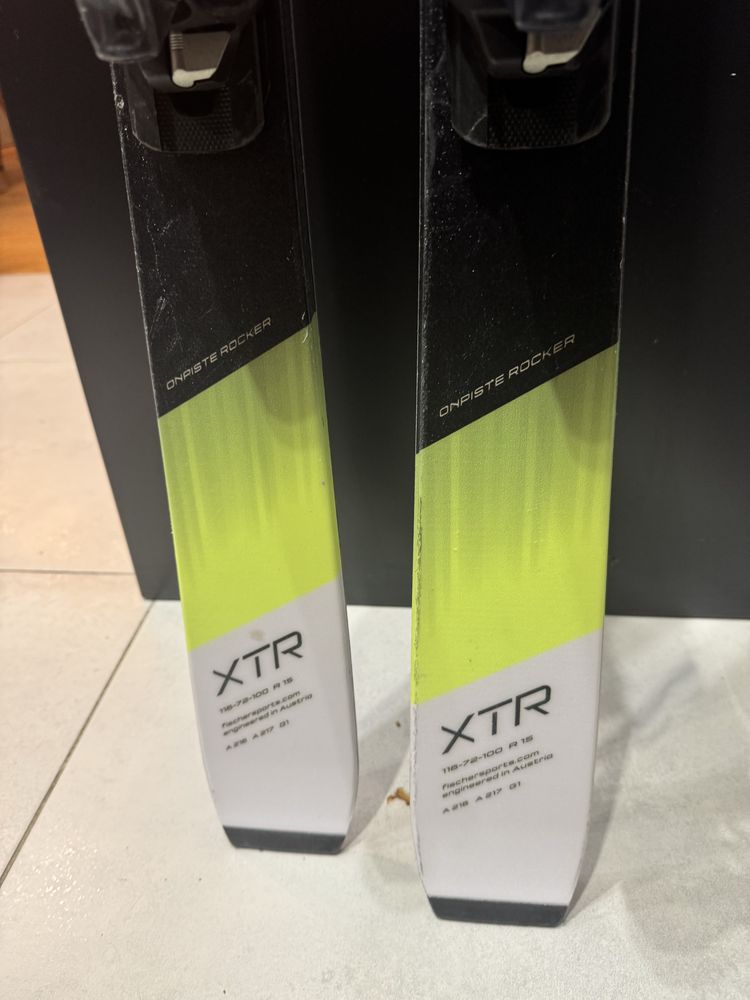 Nart Fisher RC 4 Speed XTR 165 cm wiązania RS10 buty cruzar x9