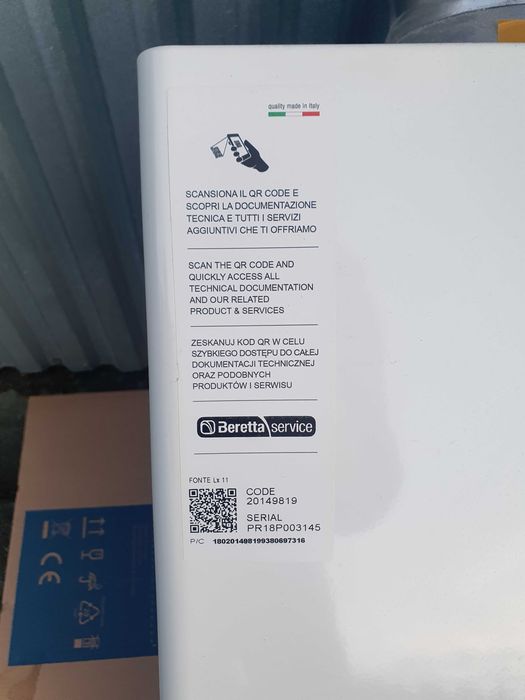 PIEC PIECYK GAZOWY JUNKERS BERETTA  przepływowy ogrzewacz  wody