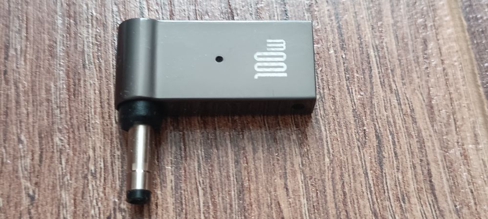 Адаптер Power Delivery Type-C 100W DC 4.0x1.7мм для зарядки ноутбука