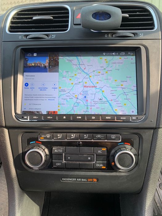 Radio Android Skoda Superb Rapid Roomster Yeti Praktik Fabia GPS 2Din