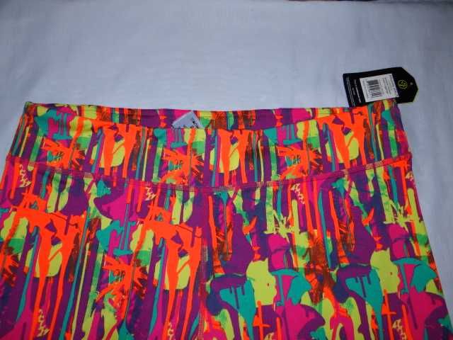 Damskie Legginsy - Zumba Capri Royal Emerald