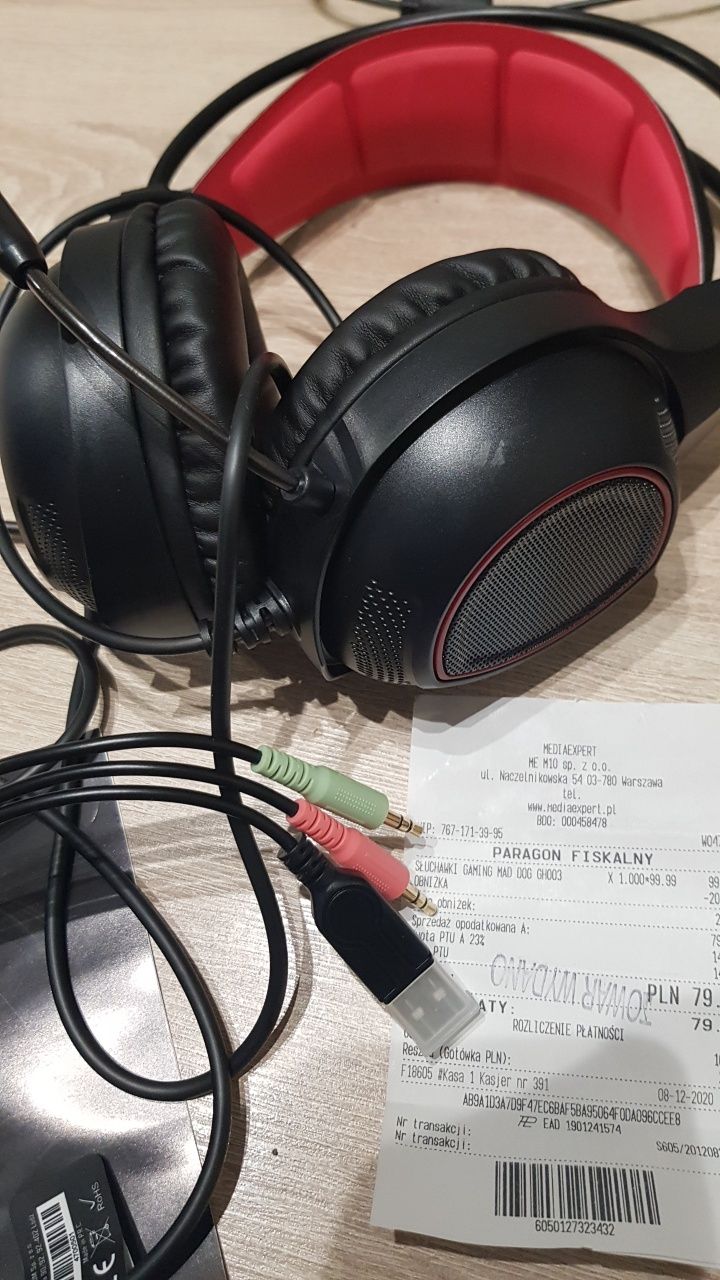 Nowe sluchawki z mikrofonem