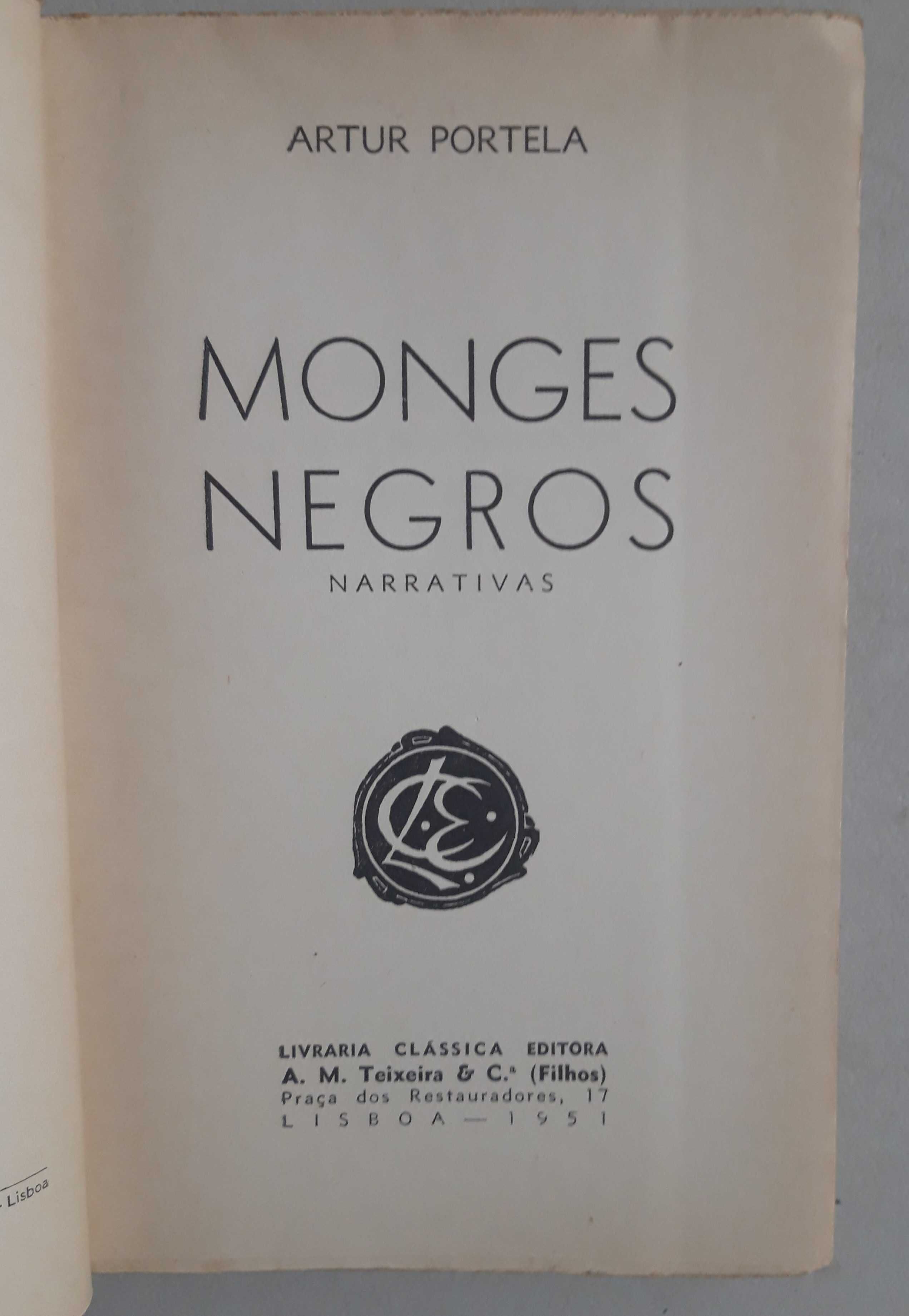 Livro PA-2 - Artur Portela - Monges Negros