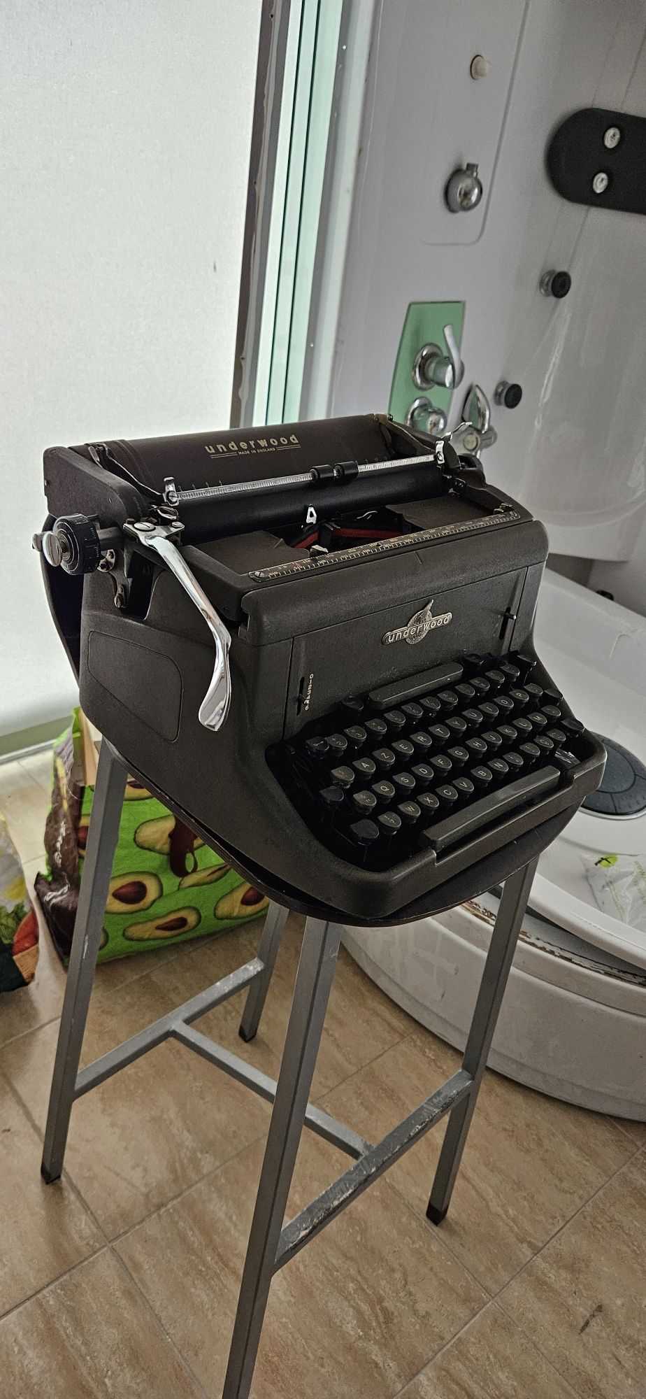 Máquina de escreve underwood