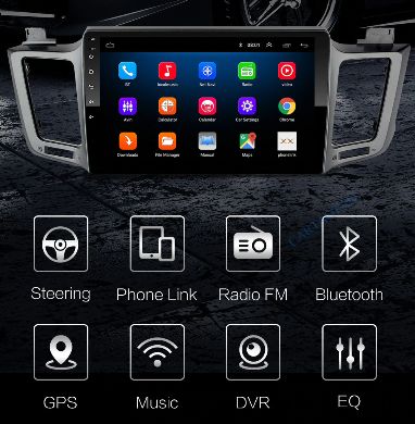 Radio nawigacja 10.1" Toyota RAV4 2013=2018 ANDROID GPS WiFi Bluetooth