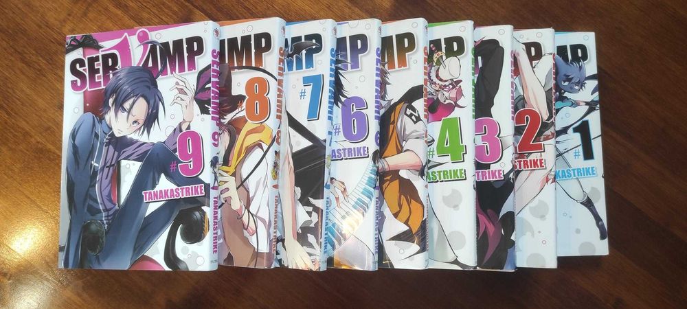 *** Servamp tomy 1 - 9 Manga Strike. Tanaka książka komiks komiksy ***