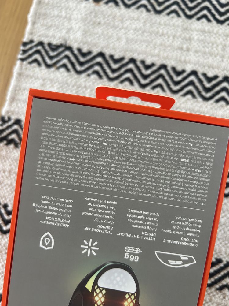Mysz steelseries aerox 5 wireless