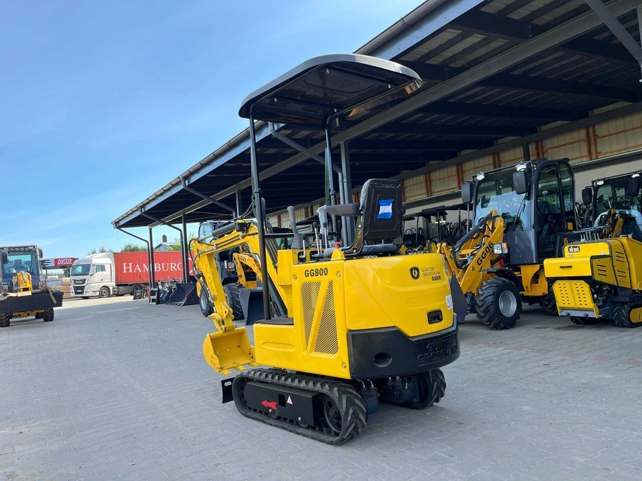 Minikoparka Gunter Grossmann GG800 nowa mini koparka 2025