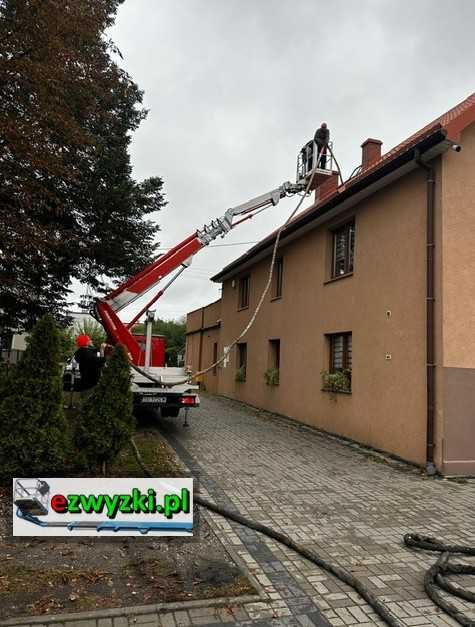 Podnośnik koszowy, nożycowy, zwyżka wynajem z operatorem lub bez