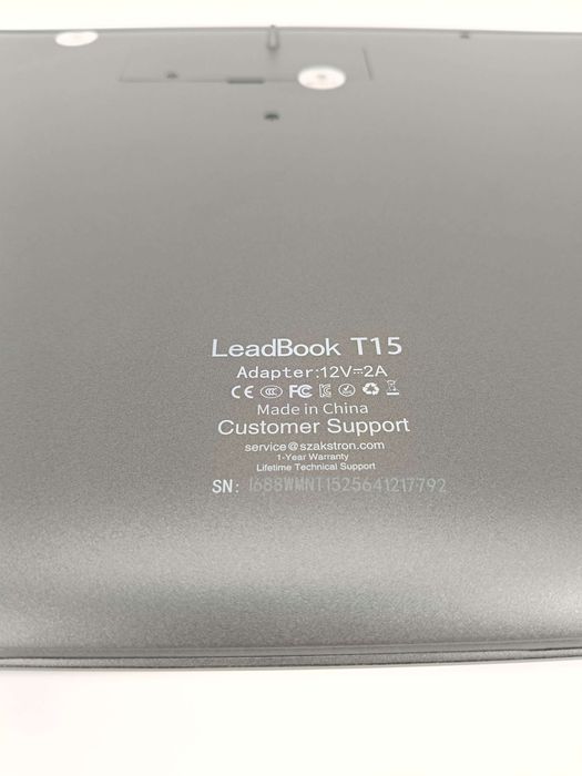 Laptop Morostron 16" Intel Pentium J3710 8/256GB SSD Windows 11 QWERTY