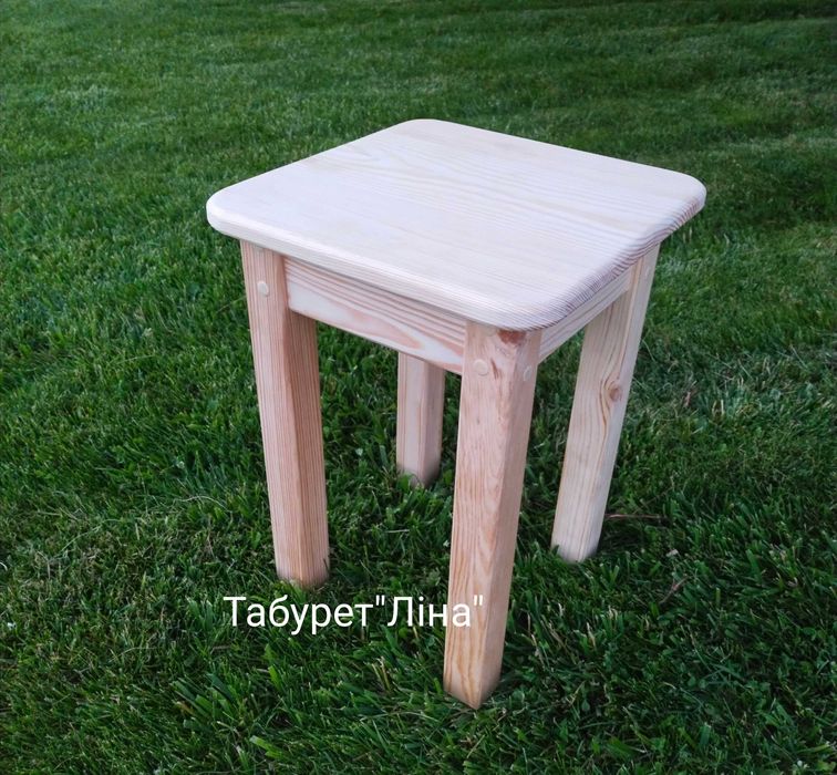 Заготівлі на табурети з масиву сосни