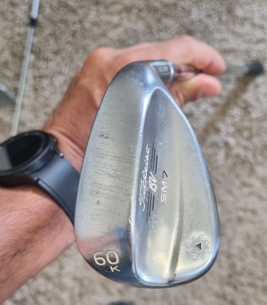 Wedge Titleist 60° bounce 14 grind k bob vokey design SM7