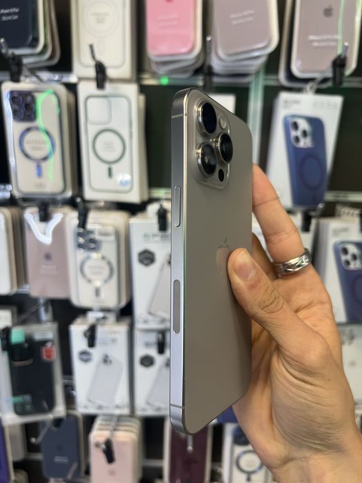 iPhone 15 Pro Max 256Gb Natural Titanium Neverlock Ідеал З Гарантією