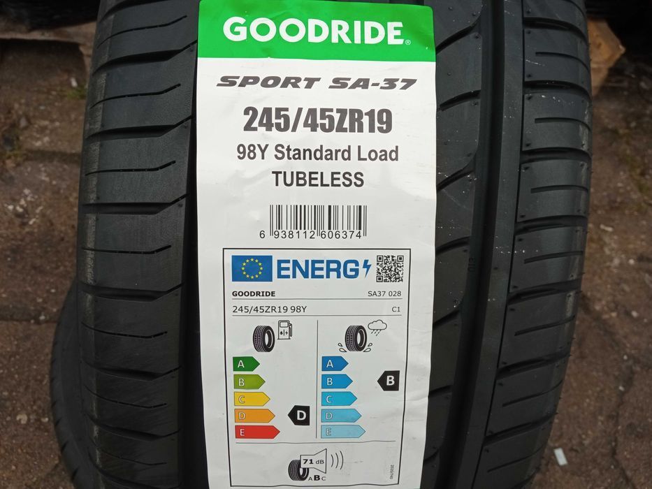 245/45R19 Goodride Lato Nowe 1szt Para Komplet Montaż Gratis N1923