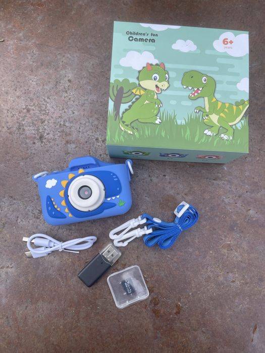 Дитячий фотоапарат. Камера. Фотоапарат Динозавр Космонавт
