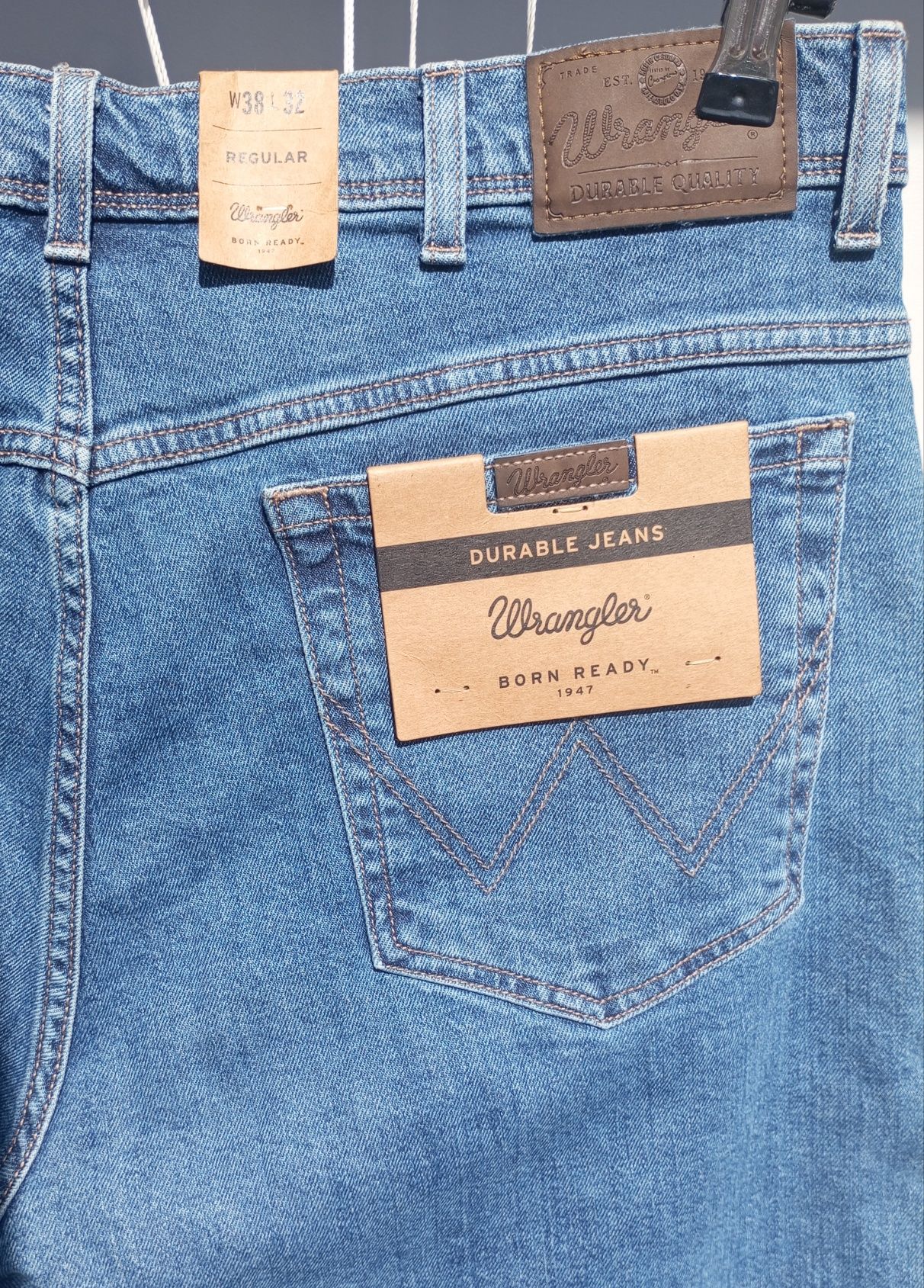 Чоловічі джинси Wrangler regular fit 38/32