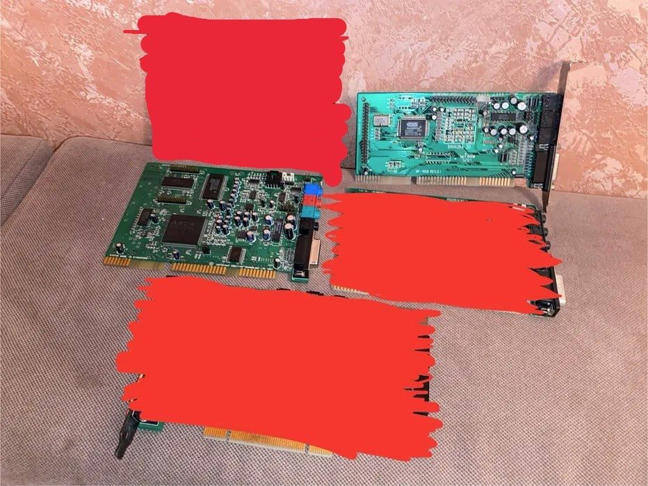 Раритетные звуковые карты ISA в коллекцию