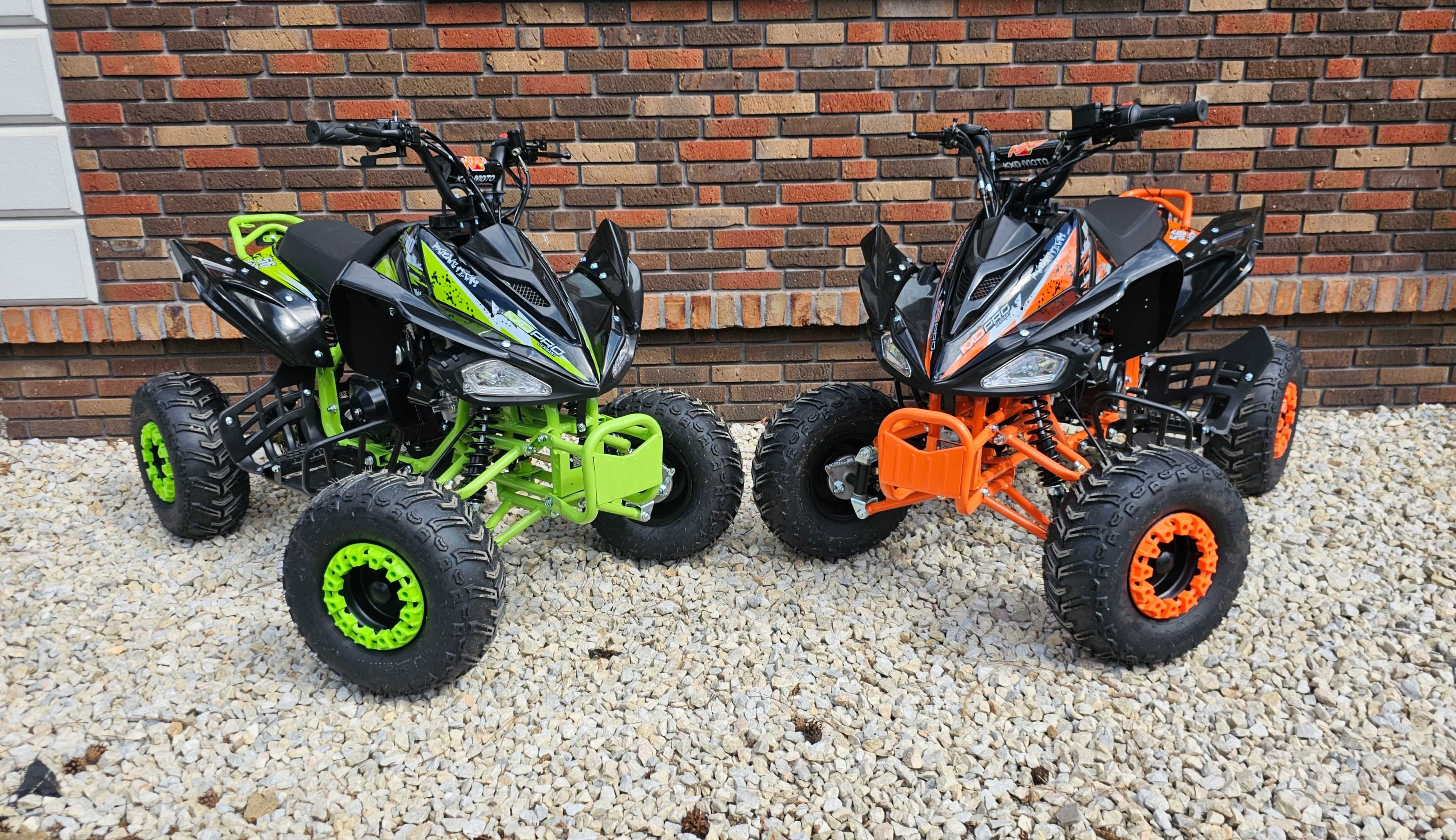 Quad atv 125cc kxd Automat nowy duży 7" RATY DOWÓZ kład 110 raptor xtr