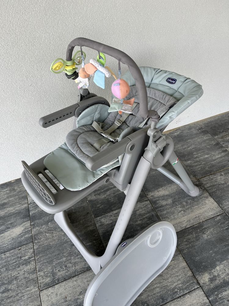 Krzeselko lezaczek chicco polly magic 6w1