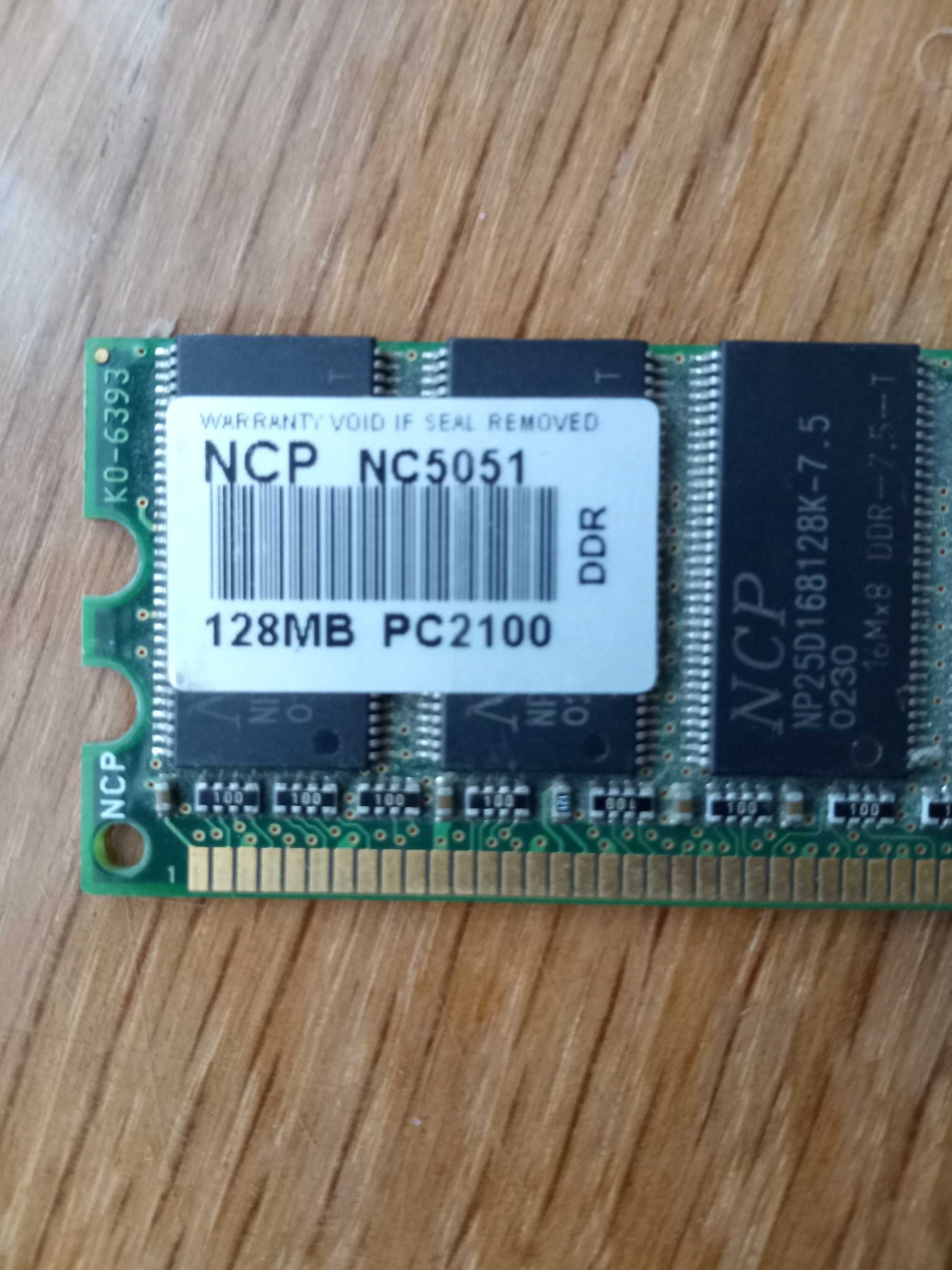 Оперативна пам'ять DDR 128MB, 256MB