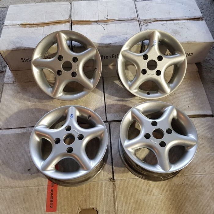 4x 5,5x13 ET18 4x108 Nowy komplet felg aluminiowych Citroen, Pegueot