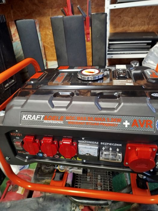 Agregat prądotwórczy Kraft & DELE 400 v 230 v KW6500 nowy