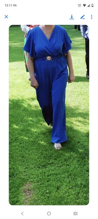 Kombinezon niebieski