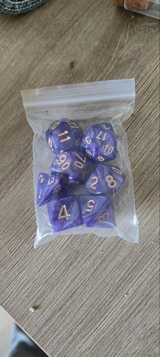 Zestaw kości do gier RPG