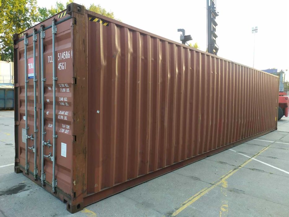 Kontener Morski 40 HC 12 metrów Transport
