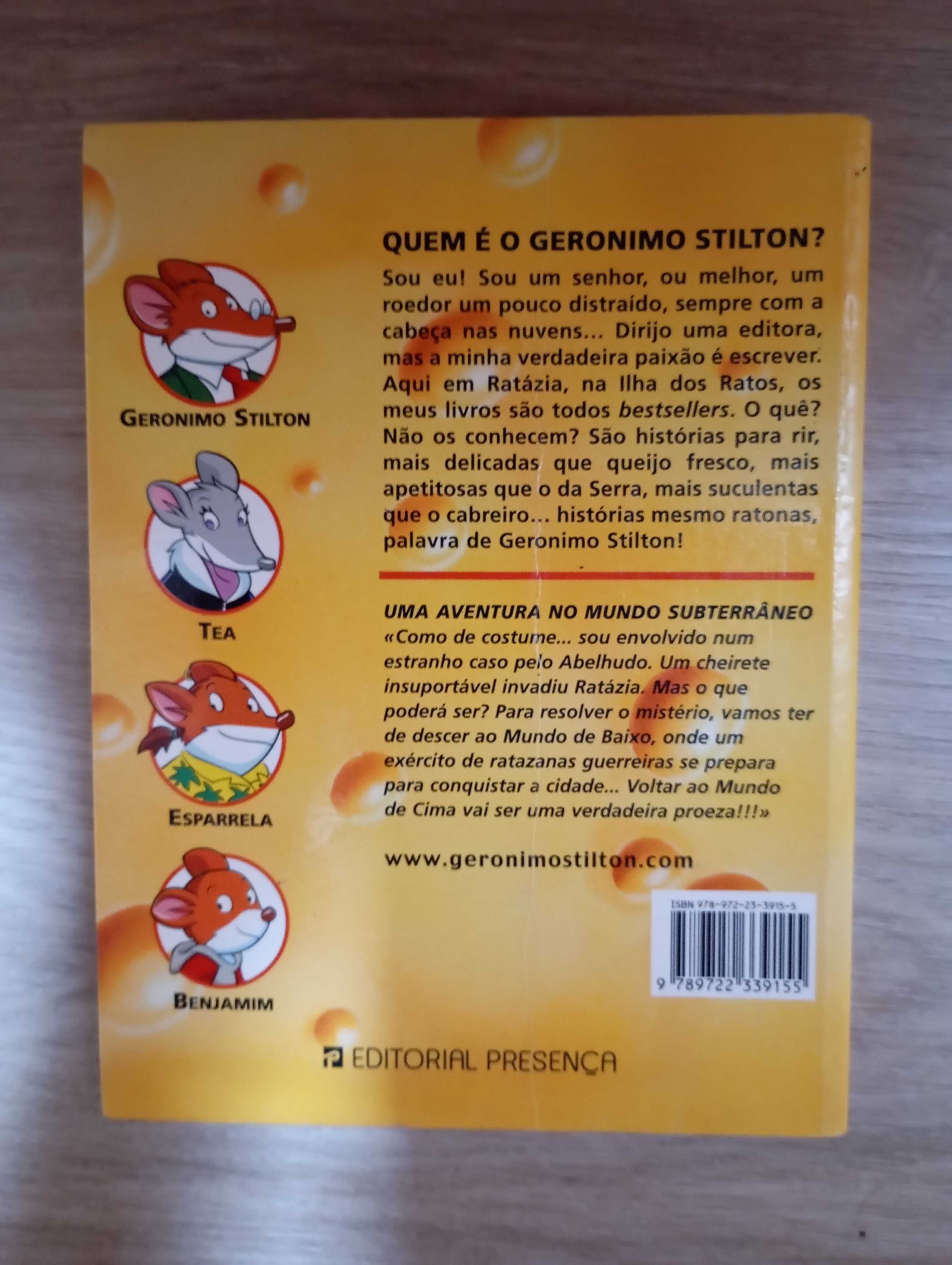Uma aventura no mundo subterrâneo -  Geronimo Stilton