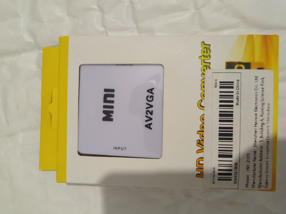 Adaptador AV para VGA