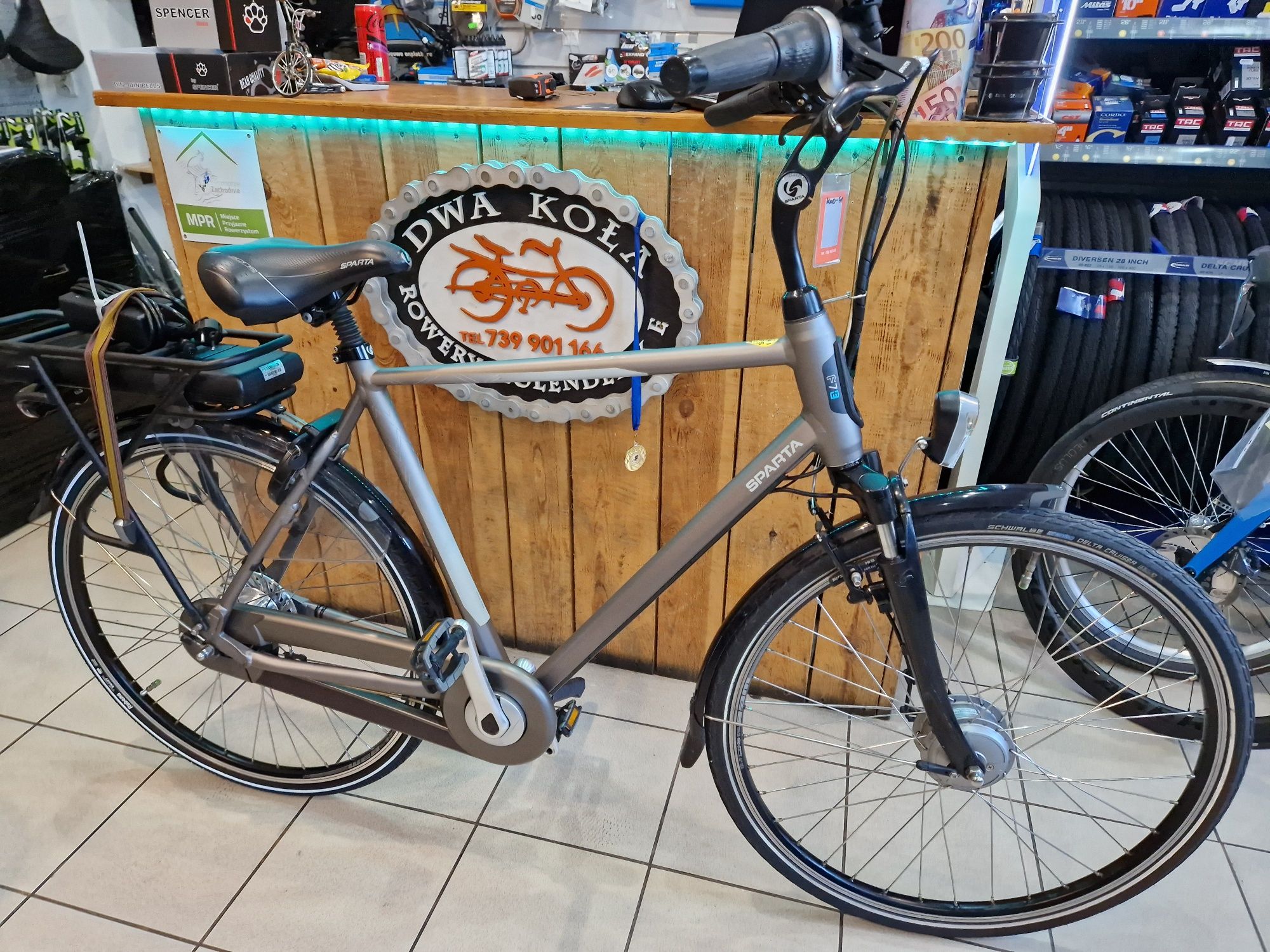 Rower elektryczny Sparta F7E