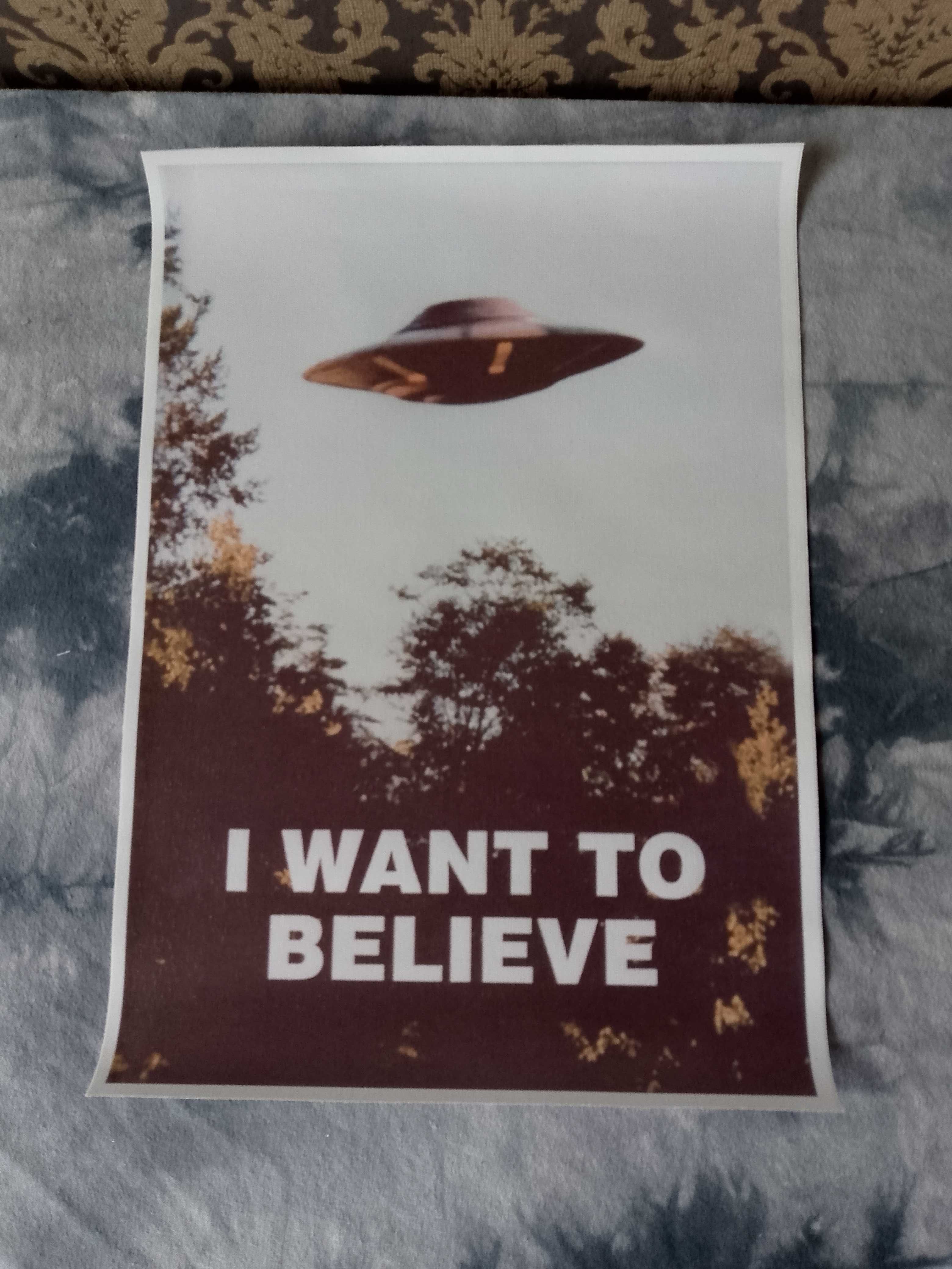 Plakat z archiwum x i want to believe