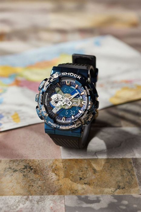 Часы Casio GM-110EARTH-1A ! Оригинал! Фирменная гарантия 2 года!