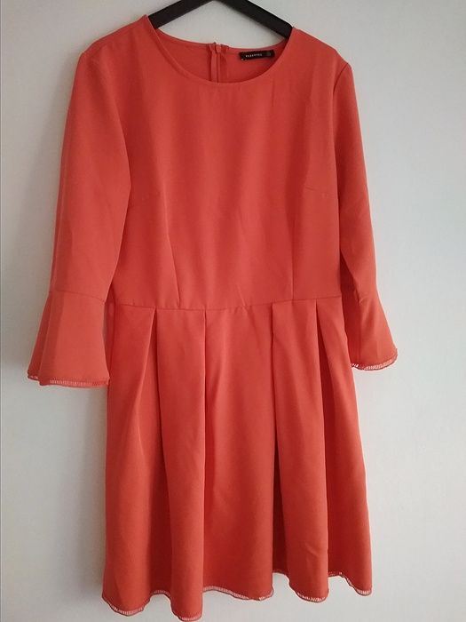 Sukienka RESERVED r. 38 pomarańczowa