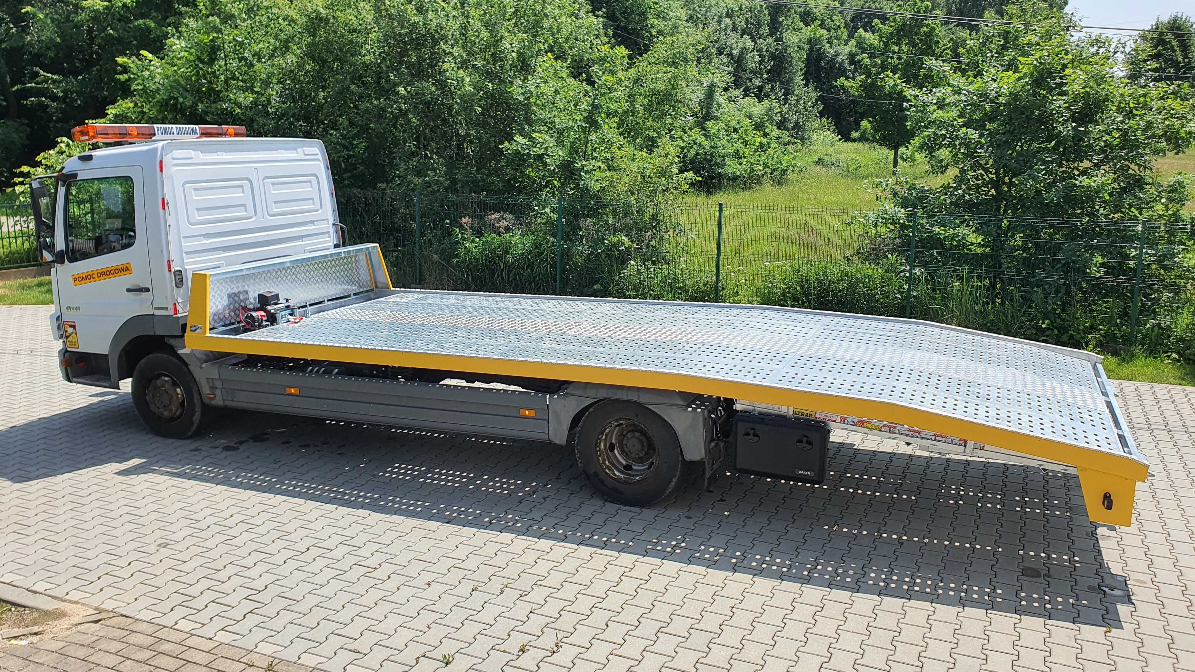 Zabudowa Laweta najazd pomoc drogowa MAN Mercedes Scania VOLVO Renault