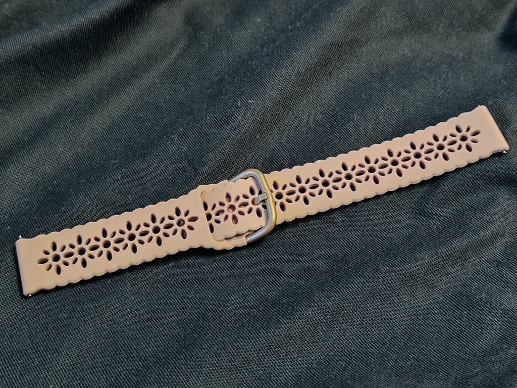 Nowość! Pasek silikonowy na zegarek, smartwatch itp. Rozmiar 20mm