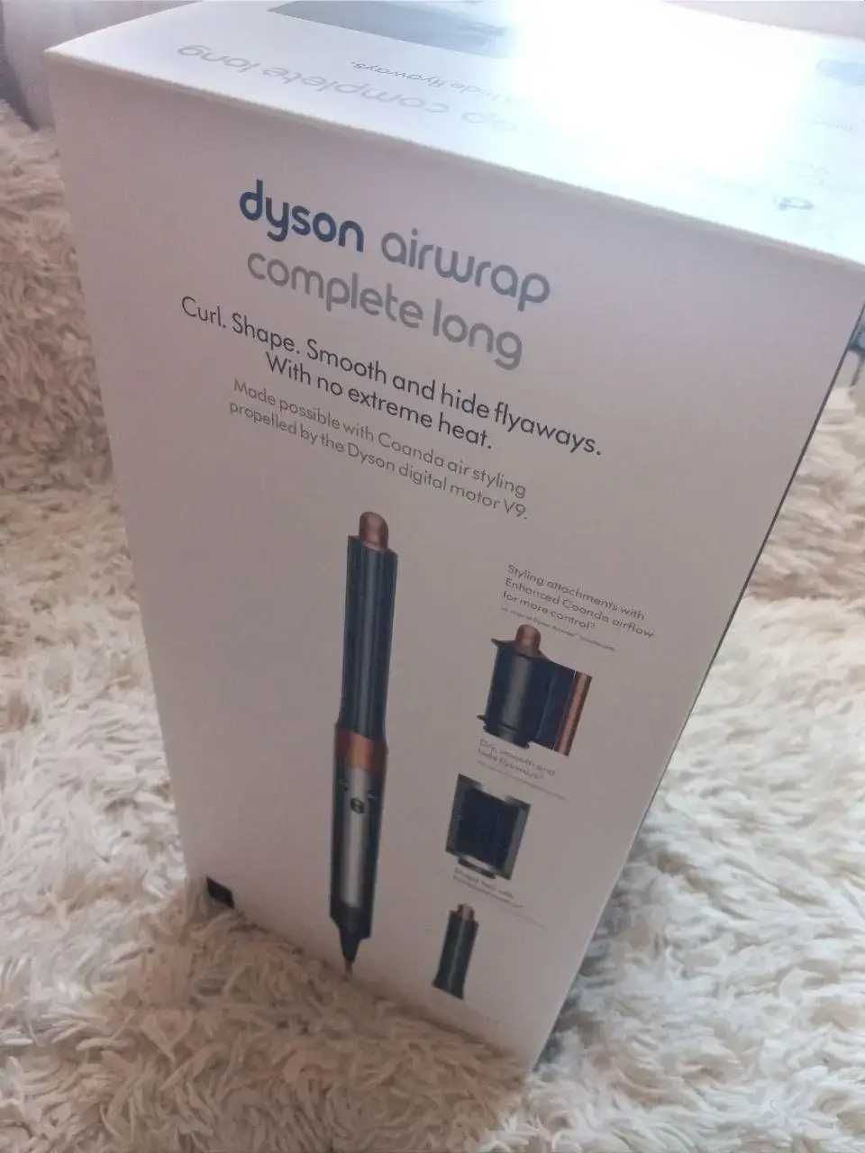 Стайлер Dyson Дайсон Airwrap complete HS05 Колір-Золото/Нікель