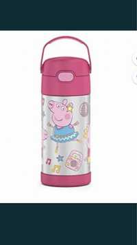 Дитячий термос з трубочкою 355 мл. Peppa pig Thermos “FUNTAIWER”