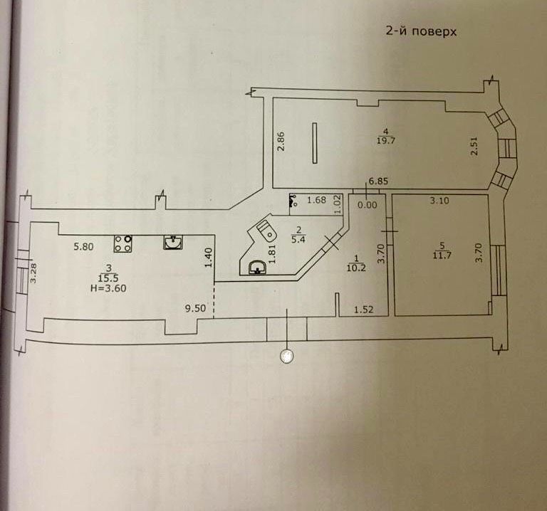 Продам 2к квартиру в центре ул.Садовая (улица Чубаря)