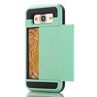 Dual Rugged Case Card Slide Pancerne Etui Samsung Galaxy J7 2016 J710