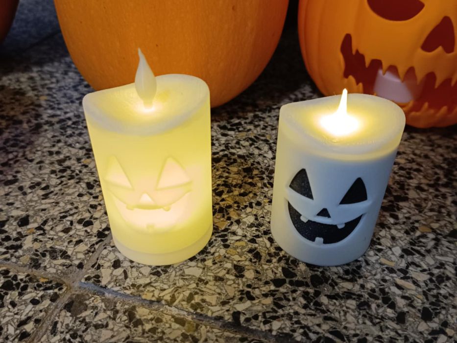 Vela Decorativa de Halloween