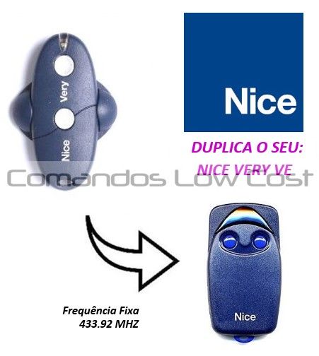 Comando Original NICE FLO 2, NOVO