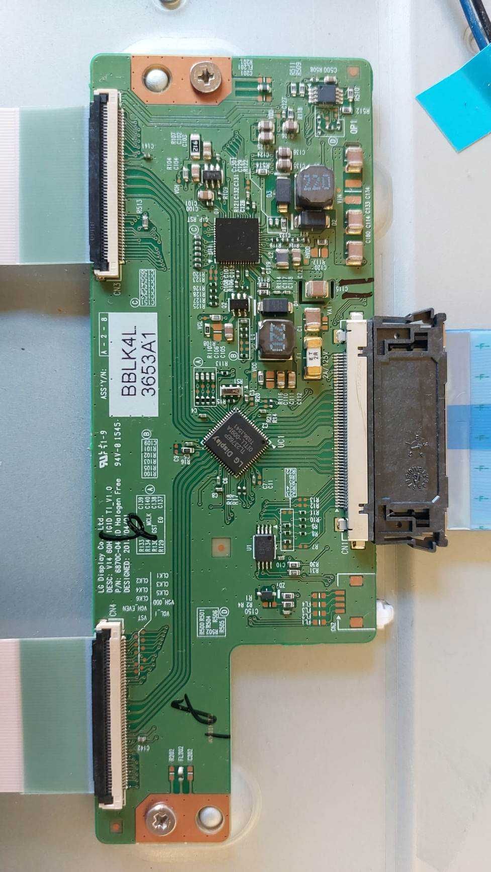 LG 55LF592 głośniki EAB6365.0101 t-con logika 6870C-0471D taśmy lvds