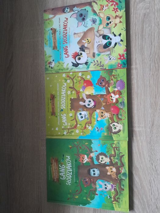 Gang Słodziaków zestaw 3 książek